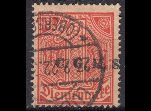 Oberschlesien - Upper Silesia Mi. D16 overprint 1 Mark gebraucht used 1920