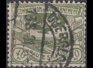 Oberschlesien - Upper Silesia Mi. 21 - 40 Pfennig gebraucht used 1920 (70241