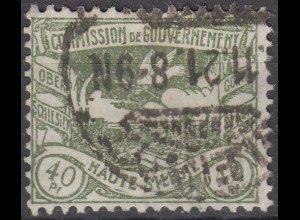  Oberschlesien - Upper Silesia Mi. 21 - 40 Pfennig gebraucht used 1920 (70245