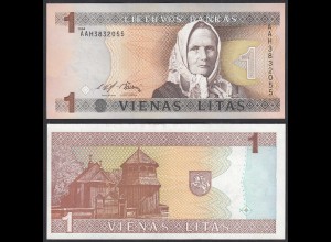 Litauen - Lithunia 1 Talonas Banknote 1994 Pick 53a UNC (1) (31867