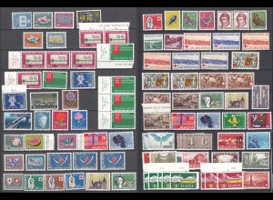 Schweiz - Switzerland umfangreiches Briefmarken Lot postfrisch + ungebraucht