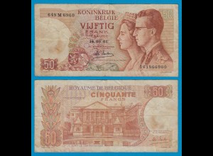 Belgien - Belgium 50 Francs 16-05-1966 - Pick 139 F (4) (19110