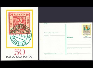 BRD Bund Bundesrepublik Sonderpostkarte Ganzsache PSo 5 ungebr. 1978 (32715