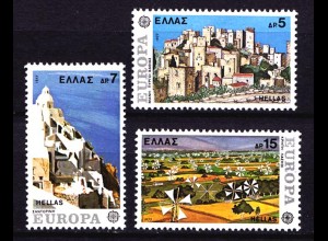 Griechenland Greece 1263/65 Europa CEPT 1977 postfrisch (8086