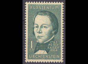 Liechtenstein - Mi. 448 postfrisch 1964 Peter Kaiser Historiker (11334