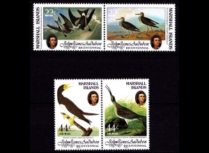 Marshall Islands 31-34 Vögel Birds Wildlife 1985 ** MNH (9191