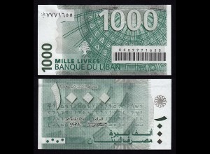LIBANON - LEBANON 1000 Livres 2004 UNC Pick 84a (16390