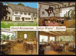 AK Rüthen Hotel Restaurant Spitze Warte (b081
