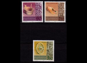 Liechtenstein Altes Handwerk 1998 Mi. 1180-82 ** unter Postpreis (c107