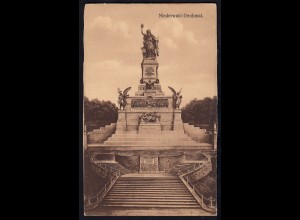 AK Niederwald-Denkmal Remagen nach Magdeburg 1916 Feldpost (17348