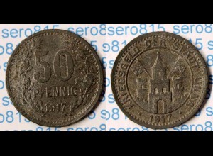 Notgeld Unna 50 Pfennig 1917 Z SELTEN Funck 556.3 (n177