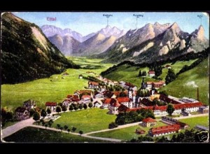 AK Ettal bei Garmisch Patenkirchen Gesamtansicht (5828