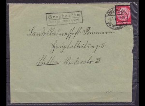 Posthilfstelle/Landpost Großborkow/Lauenburg Pommern (9423
