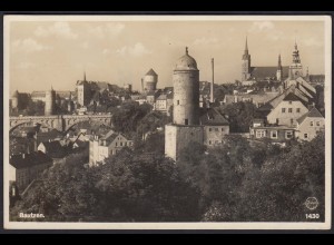 AK Bautzen mit Wasserturm Stadtansicht (12298