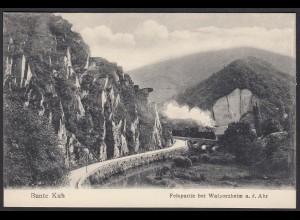 AK Bunte Kuh Felspartie Walporzheim a. d. Ahr Eisenbahn (12444