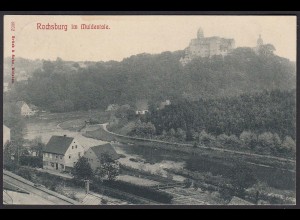 AK Schloss Rochsburg im Muldentale 1909 (12596