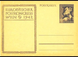 3.Reich GS 1942 P294b Europa Post-Kongress * WW2 (0252