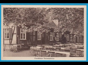 AK Forsthaus Heisenküche Hameln Gasthaus 1927 (2363