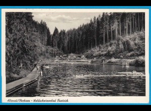 AK Altenau Oberharz Wald-Schwimmbad Okerteich (2448
