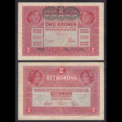 Österreich - Austria 2 Kronen Banknote 1917 Pick 50 VF (3) (31210