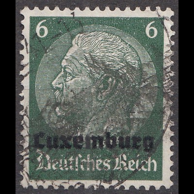 Deutsche Besetzung Luxemburg 1940 Mi. 4 - 6 Pfennig gestempelt used (70050