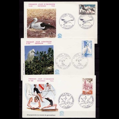 Vögel Tiere Wildlife Birds 3 covers or cards (b255