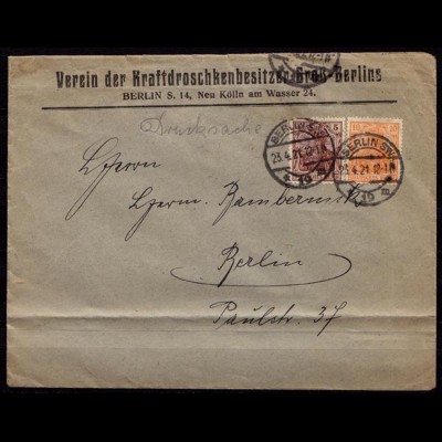 Berlin Kraftdroschken Verein 23.4.21 Infla (b658