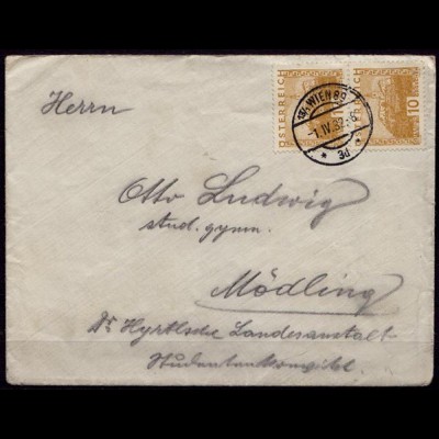 Wien - Mödling Brief 1932 (d028