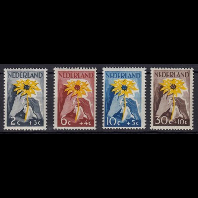 Niederlande Mi. 521-524 postfrisch Stiftung Niederland hilft Indien 1949 (80015