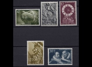 Niederlande Mi. 774-778 postfrisch Sommermarken 1962 (80037