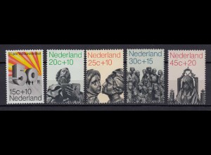 Niederlande - Netherland Mi. 958-962 postfrisch ** Sommermarken 1971 (80080