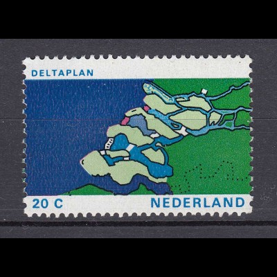 Niederlande Mi. 974 postfrisch Verwirklichung des Deltaplanes 1972 (80083