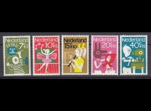 Niederlande Mi. 831-834 postfrisch Voor het Kind 1964 (80137