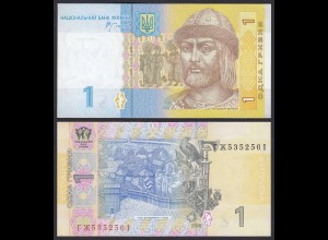 Ukraine - 1 Hryven Banknote 2006 Pick 116Aa UNC (19728