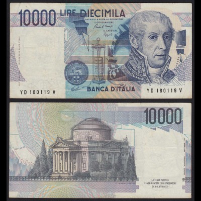 ITALIEN - ITALY 10000 10.000 Lire Banknote 1984 VF Pick 112b (19960