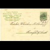 AK Glückliches Neujahr 1905 Golddruck Prägedruck (2960