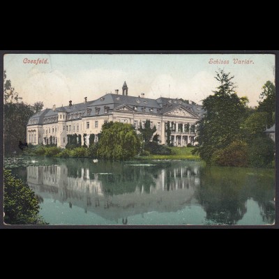 AK Coesfeld Schloss Varlar 1916 nach Münster (20369
