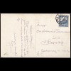 AK degami 2258 Kunstkarte Dame mit Wind-Hund 1926 (20481