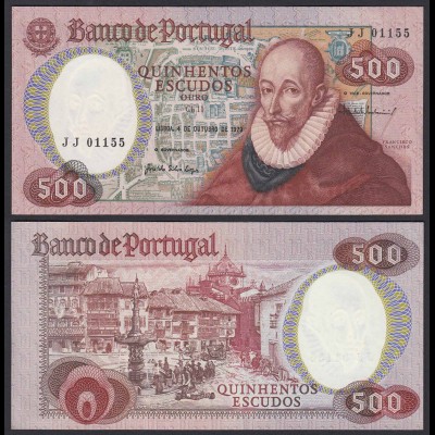 Portugal - 500 Escudos Banknote 1979 Pick 177 aUNC (1-) (21736