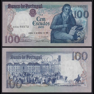 Portugal - 100 Escudos Banknote 1985 - Pick 178d aXF (2-) (21805
