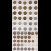 Jugoslawien - YUGOSLAVIA - Münzen-Sammlung 57 Stück (4831