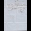 Schweiz - Lausanne 1862 10 R. Mi.14 Brief nach Moudon (22168