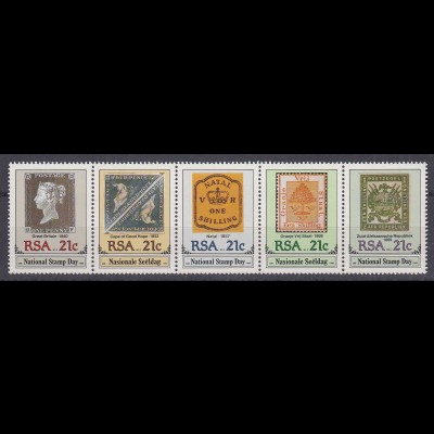 Südafrika RSA 1990 National Stamp Day Satz ** Briefmarke auf Marke (22358