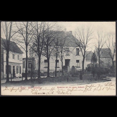 AK Nottuln 1906 Gaststätte + Dechanei bei Coesfeld Münster (22580