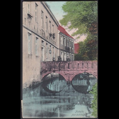 AK Nottuln 1908 Amt-Stiftshäuser-Nonnenbach bei Coesfeld Münster (22582