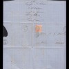 Sachsen 1865 1/2 NG Brief LENGENFELD n.MÜHLAU über REICHENBACH (13448