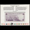 Gambia 1 Dalasi 50 Kobo (1971-87) Banknotenbrief der Welt UNC Pick 4g (15521