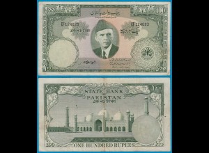 Pakistan - 100 Rupees Banknote ND Pick 18a VF- (3-) (21033