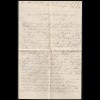DR 1877 10 Pfennige Brief MARBURG nach GANGKOFEN mit Inhalt (23020
