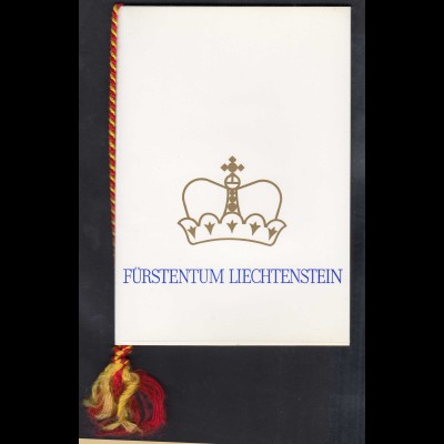 Liechtenstein 1930-1980 Jubiläums-Büchlein mit postfr. Marken (23237